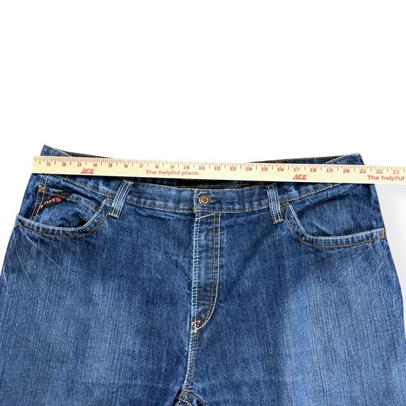 Ariat Work FR Men's Low Rise M4 Boot Cut Jeans 42x32 Flame Resistant HRC2 2112 - Picture 11 of 16